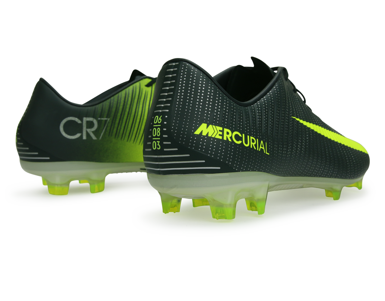 Nike Men's Mercurial Veloce VI CR7 FG Seaweed/Volt/Whte