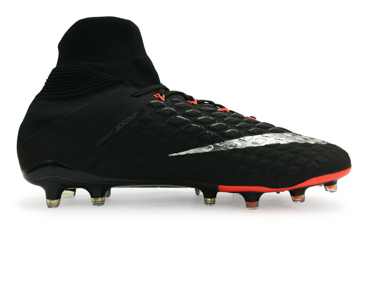 Nike Men's Hypervenom Phantom III Dynamic Fit FG Black/Metalic Silver/Anthracite