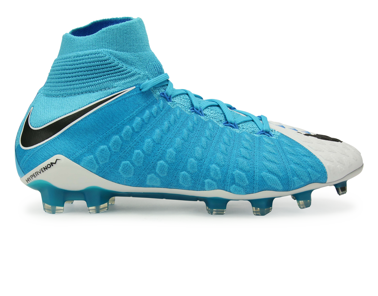 Nike Men's Hypervenom Phantom III Dynamic Fit FG White/Black/Photo Blue