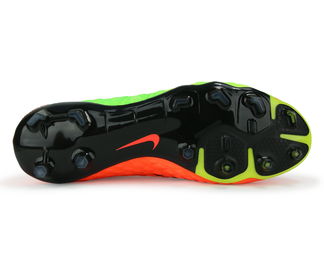 Nike Men's Hypervenom Phantom III Dynamic Fit FG Electric Green/Black/Hyper Orange