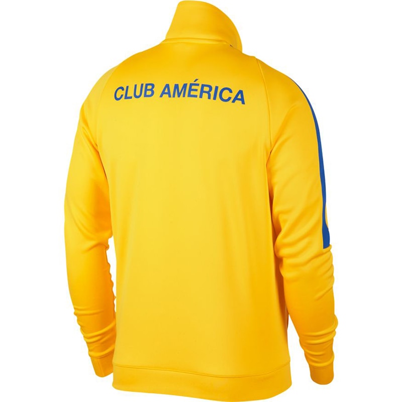 Nike Men's Club America 18/19 Franchise Jacket Tour Yellow/Varsity Royal