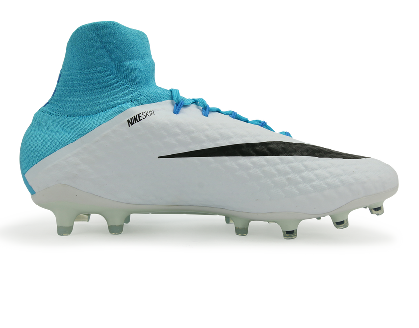 Nike Men's Hypervenom Phatal III Dynamic Fit FG White/Blue/Photo Blue