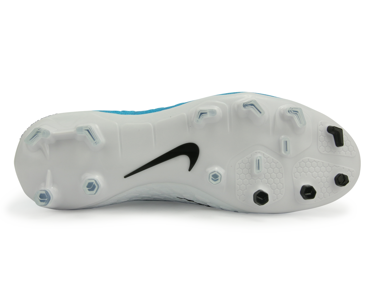 Nike Kids Hypervenom Phantom III Dynamic Fit FG White/Blue/Photo Blue