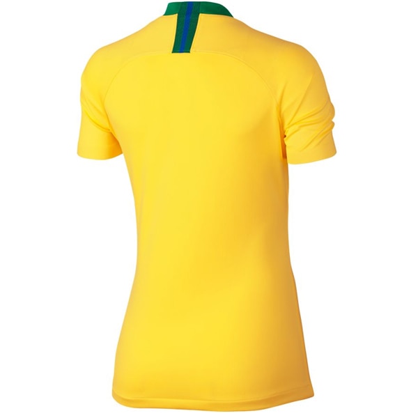 Nike Women's Brazil 18/19 Home Jersey Midwest Gold/Lucky Green