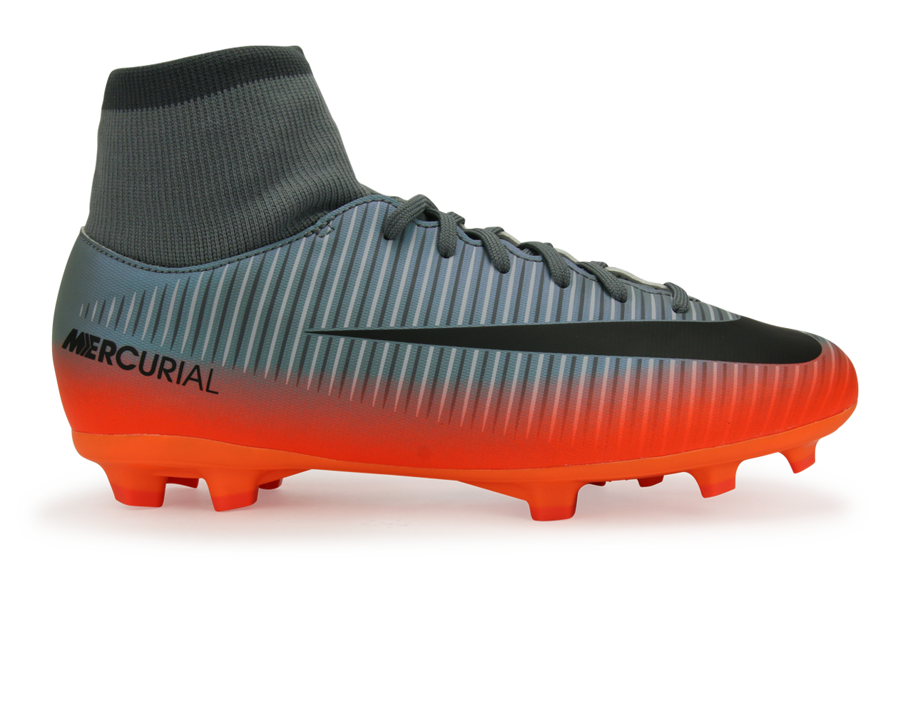 Nike Kids MercurialX Victory VI CR7 Dynamic Fit FG Cool Grey/Metalic Hematite/Wolf Grey