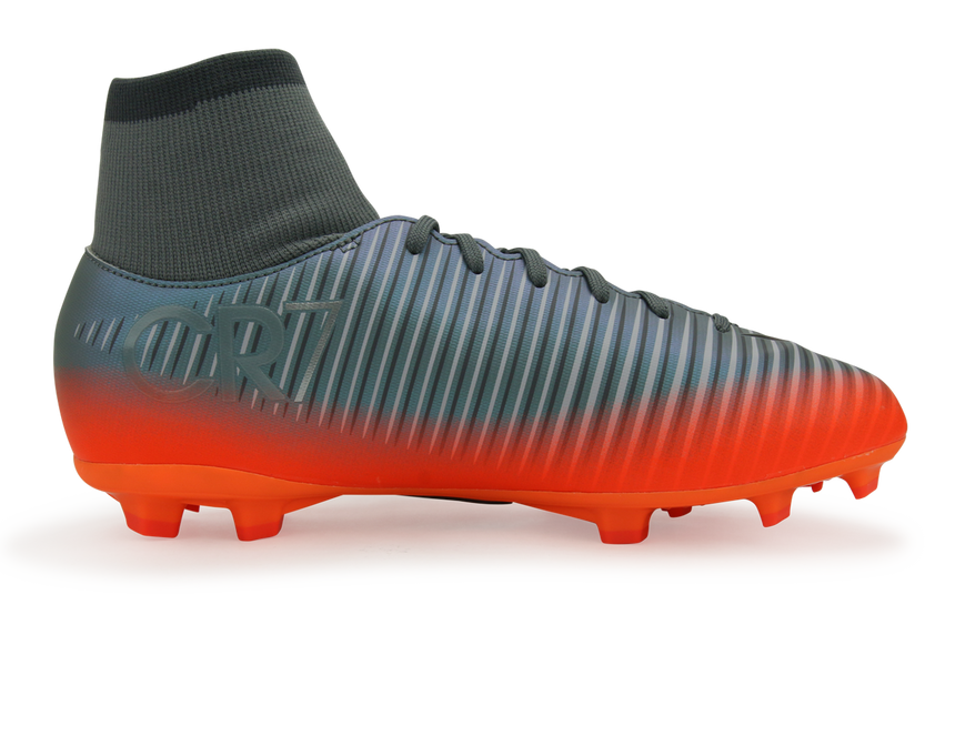 Nike Kids MercurialX Victory VI CR7 Dynamic Fit FG Cool Grey/Metalic Hematite/Wolf Grey