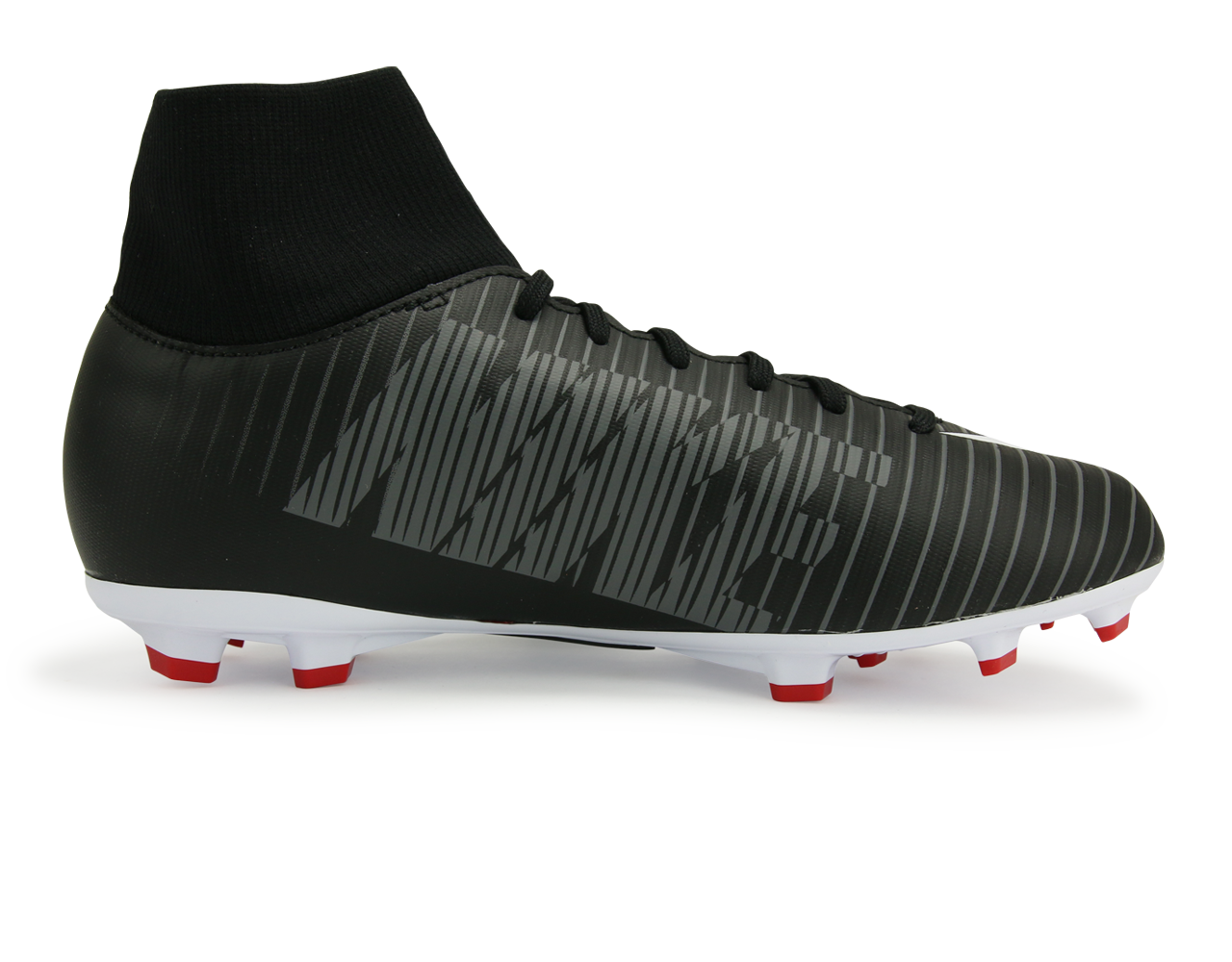 Nike Kids MercurialX Victory VI Dynamic Fit FG Black/White/Dark Grey