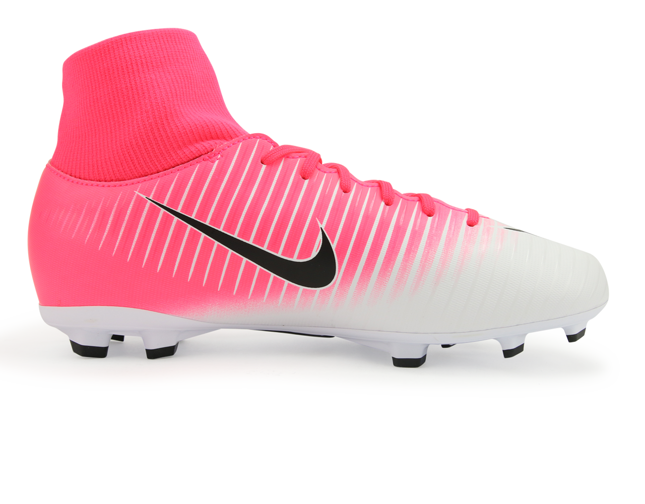 Nike Kids MercurialX Victory VI Dynamic Fit FG Racer Pink/Black/White