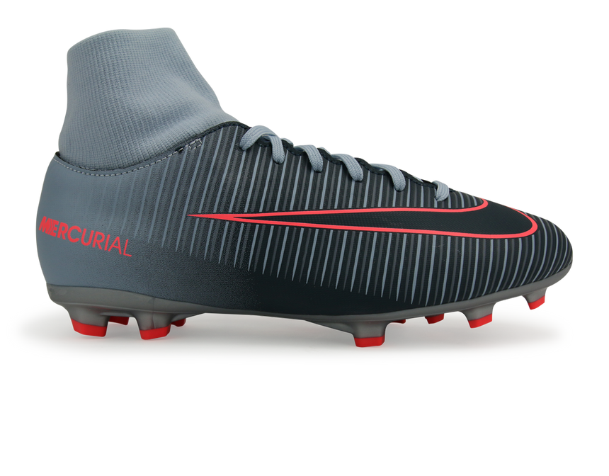 Nike Kids MercurialX Victory VI Dynamic Fit FG Light Armory Blue/Armory Navy