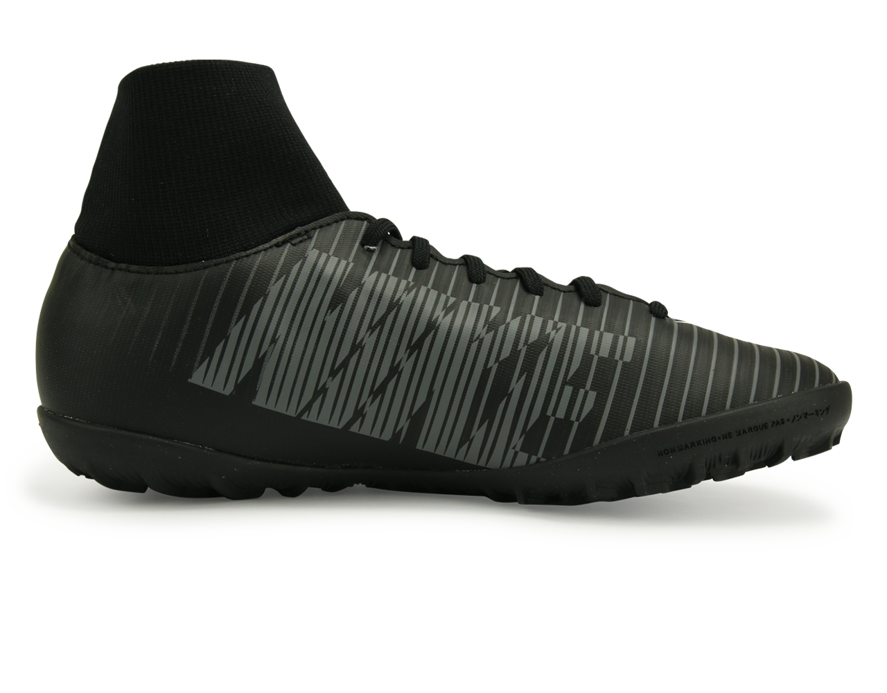 Nike Kids MercurialX Victory VI Dynamic Fit Turf Soccer Shoes Black/White/Dark Grey
