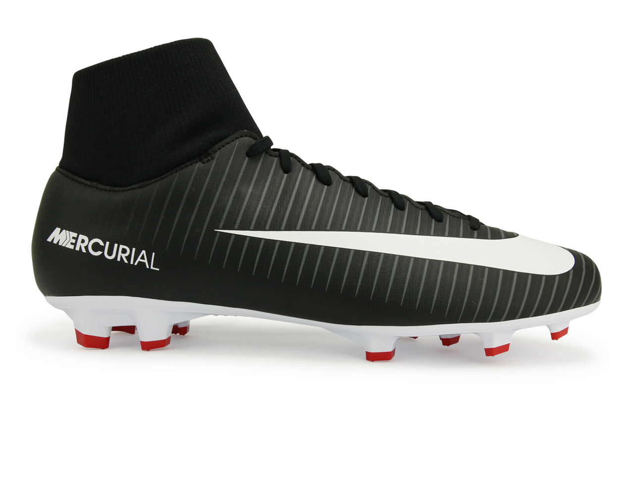 Nike Men's Mercurial Victory VI Dynamic Fit FG Black/White/Dark Grey
