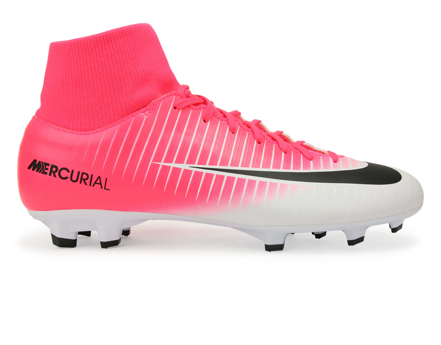 Nike Men's Mercurial Victory VI Dynamic Fit FG Racer Pink/Black/White
