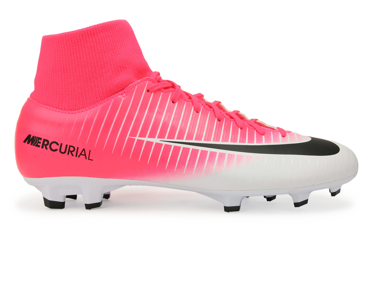 Nike Men's Mercurial Victory VI Dynamic Fit FG Racer Pink/Black/White