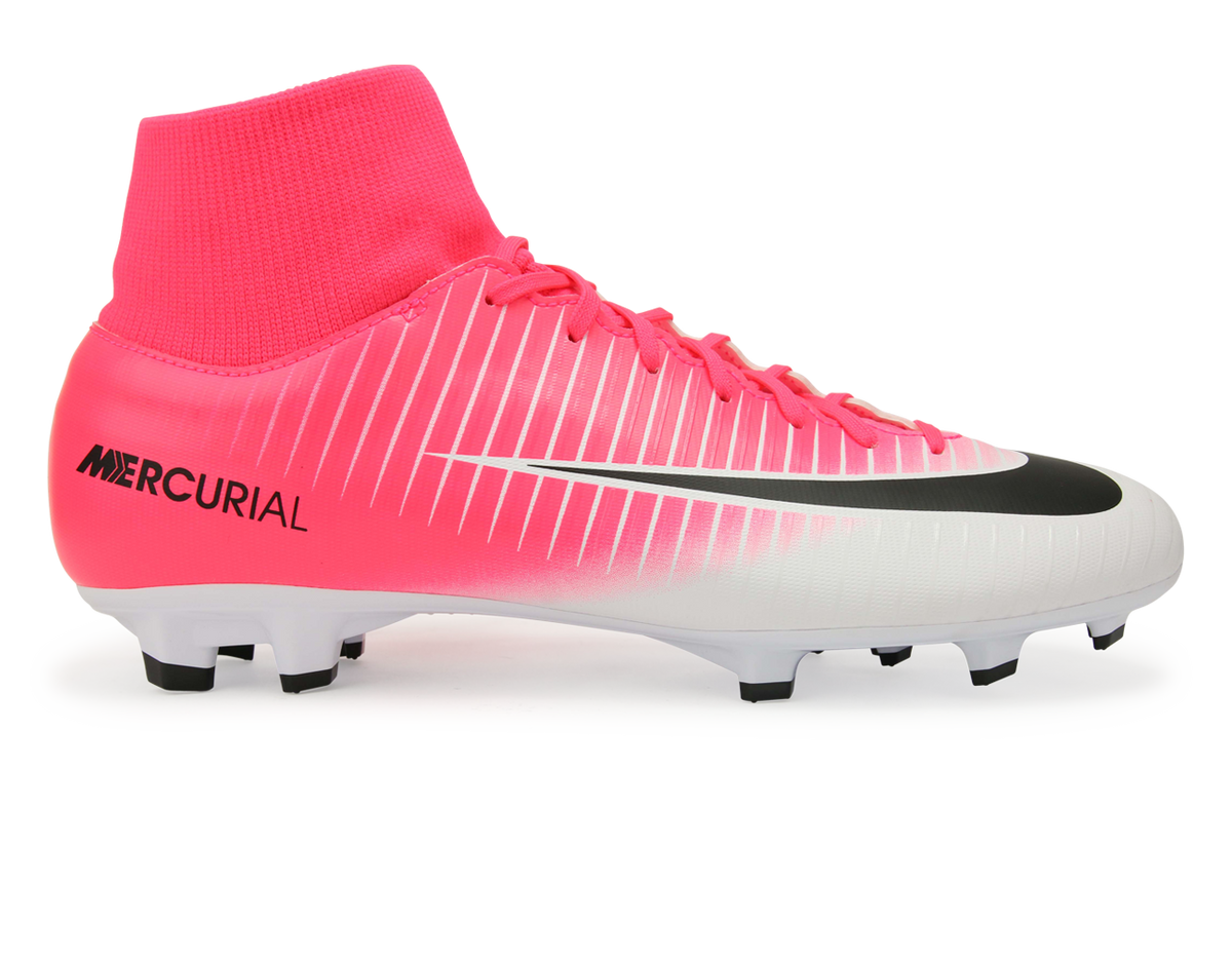 Misericordioso conferencia Puntuación Nike Men's Mercurial Victory VI Dynamic Fit FG Racer Pink/Black/White –  Azteca Soccer