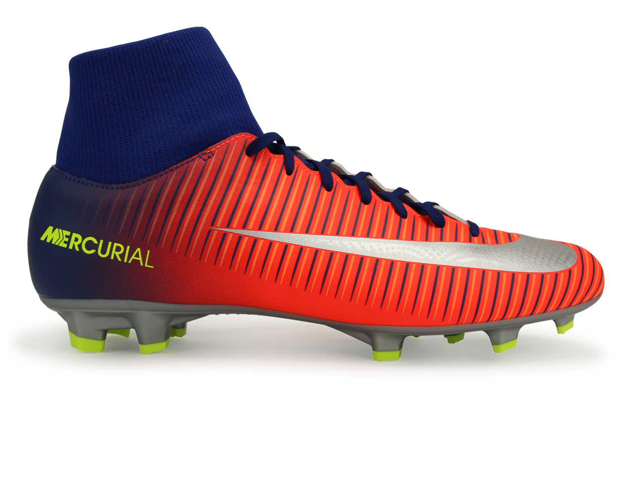 Nike Men's Mercurial Victory VI Dynamic Fit FG Deep Royal Blue/Chrome/Total Crimson