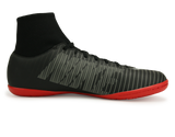 Nike Men's MercurialX Victory VI Dynamic Fit Indoor Soccer Shoes Black/White/Dark Grey