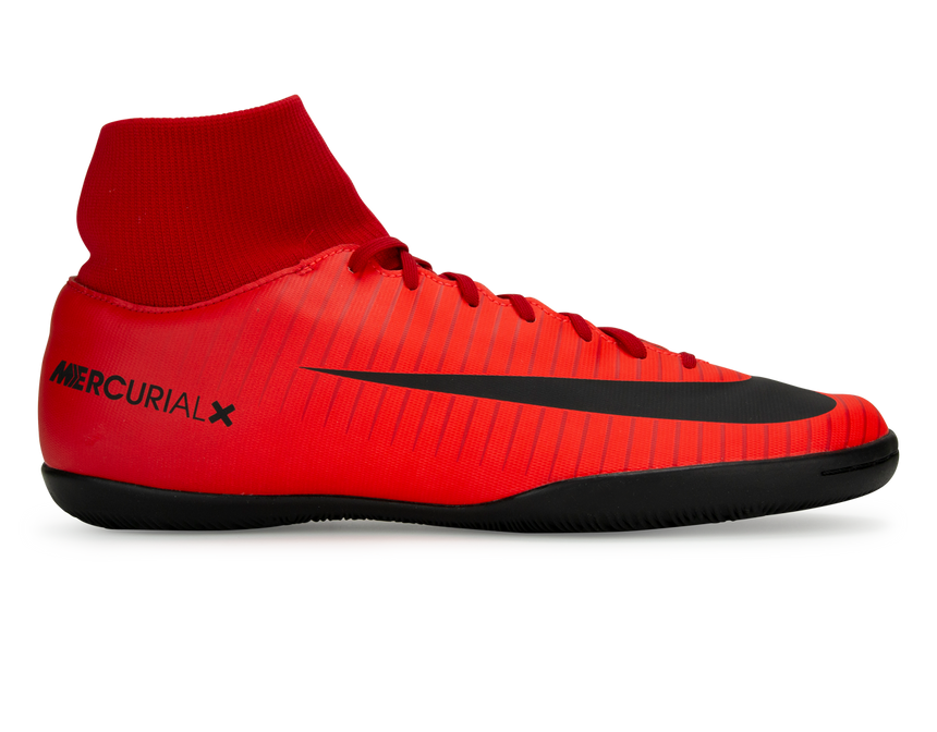 Nike Men's MercurialX Victory VI DF Indoor Soccer Shoes University Red/Black