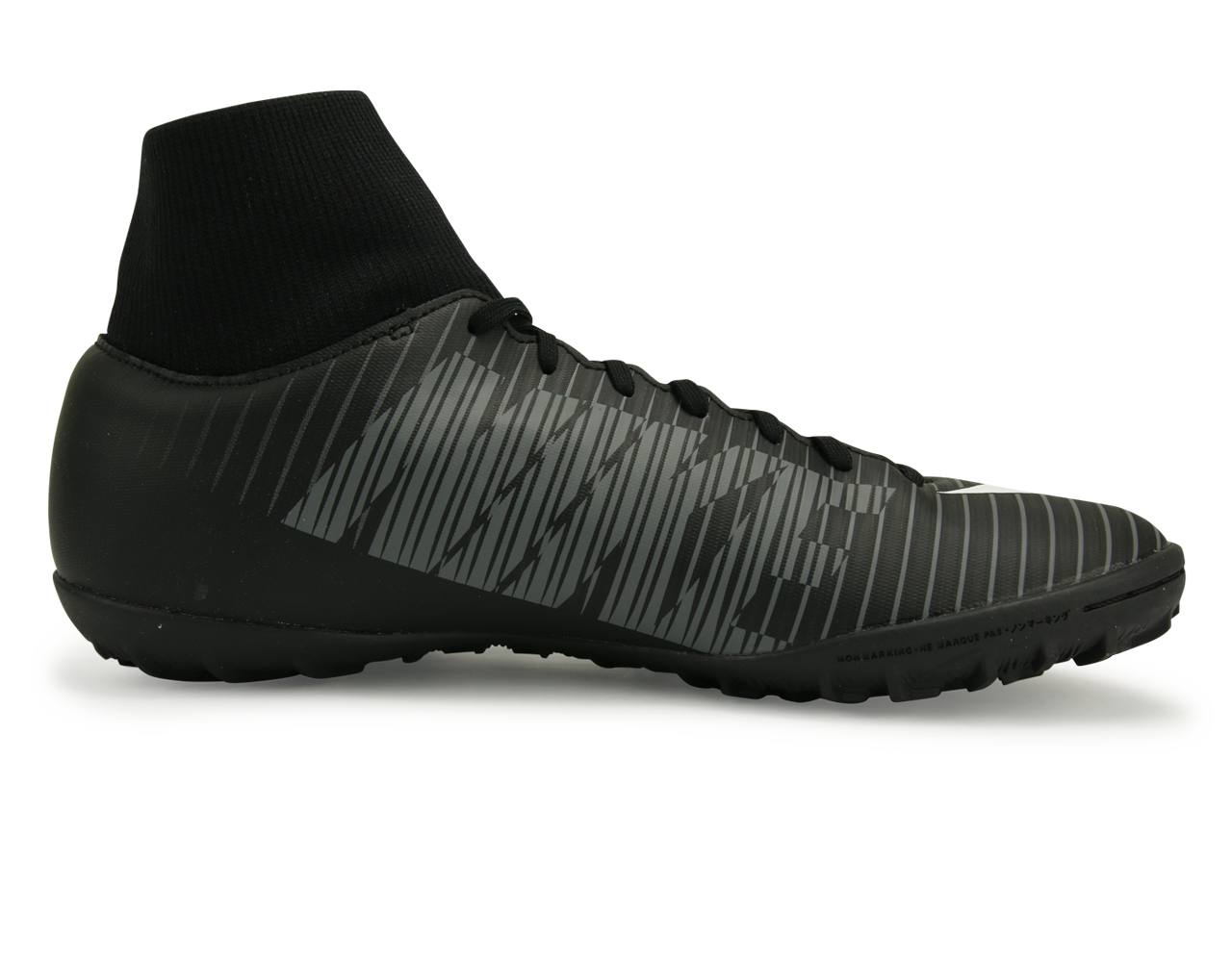 Nike Men's MercurialX Victory VI Dynamic Fit Turf Soccer Shoes Black/White/Dark Grey