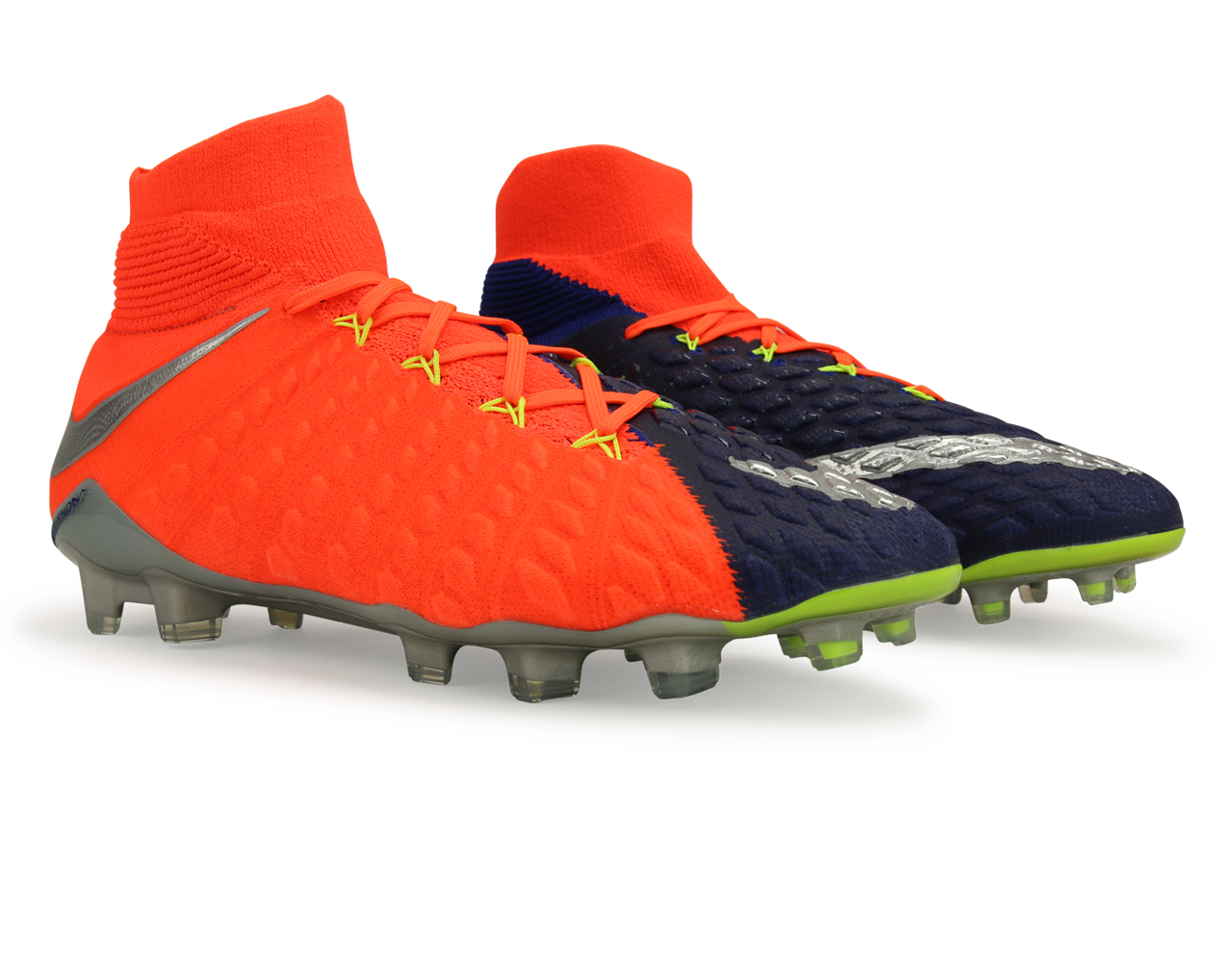 Nike Men's Hypervenom Phantom III Dynamic Fit FG Deep Royal Blue/Chrome/Total Crimson