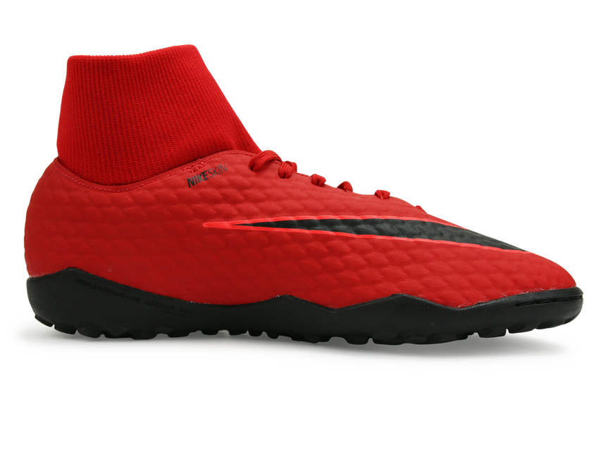 Nike Men's Hypervenom X Phelon 3 DF Turf Shoes University Red/Black