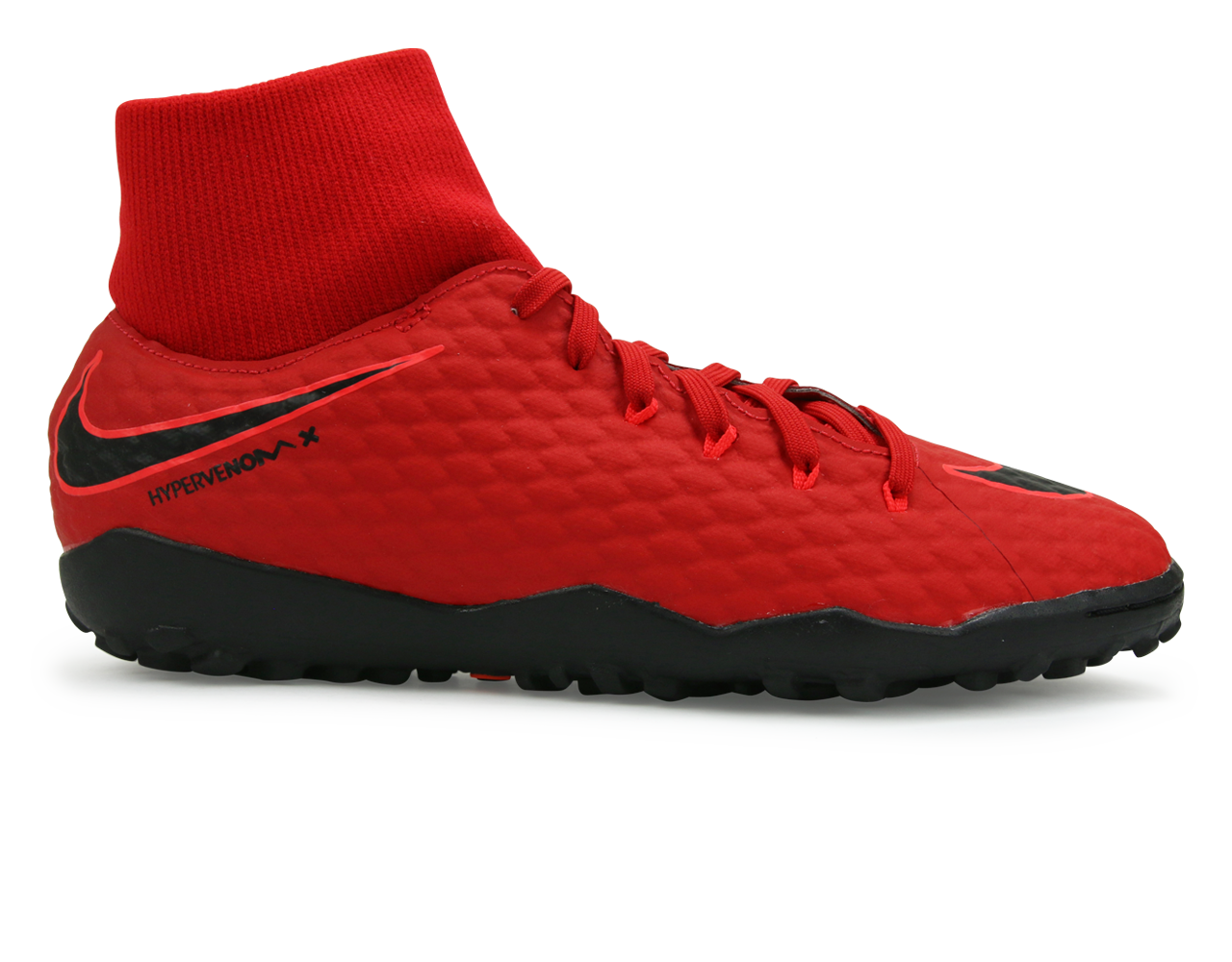 Nike Men's Hypervenom X Phelon 3 DF Turf Shoes University Red/Black