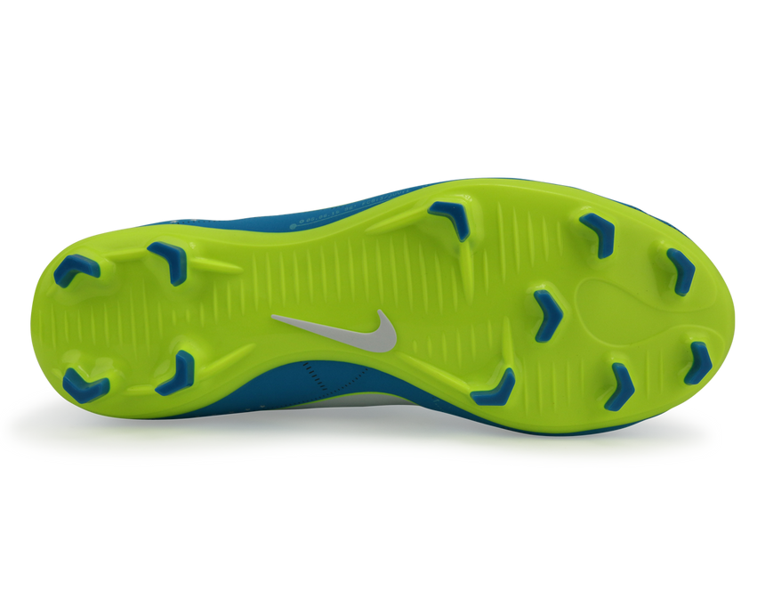 Nike Kids Mercurial Victory Dynamic Fit Neymar Jr FG Blue Orbit/White