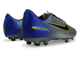 Nike Kids MercurialX Victory VI Neymar Jr FG Racer Blue/Black/Chrome/Volt