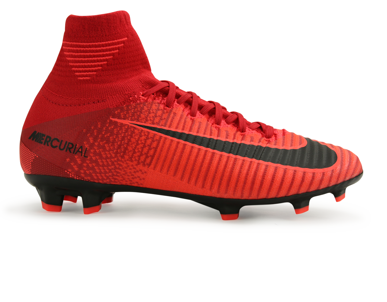 Nike Kids Mercurial Superfly V Dynamic Fit FG University Red/Black