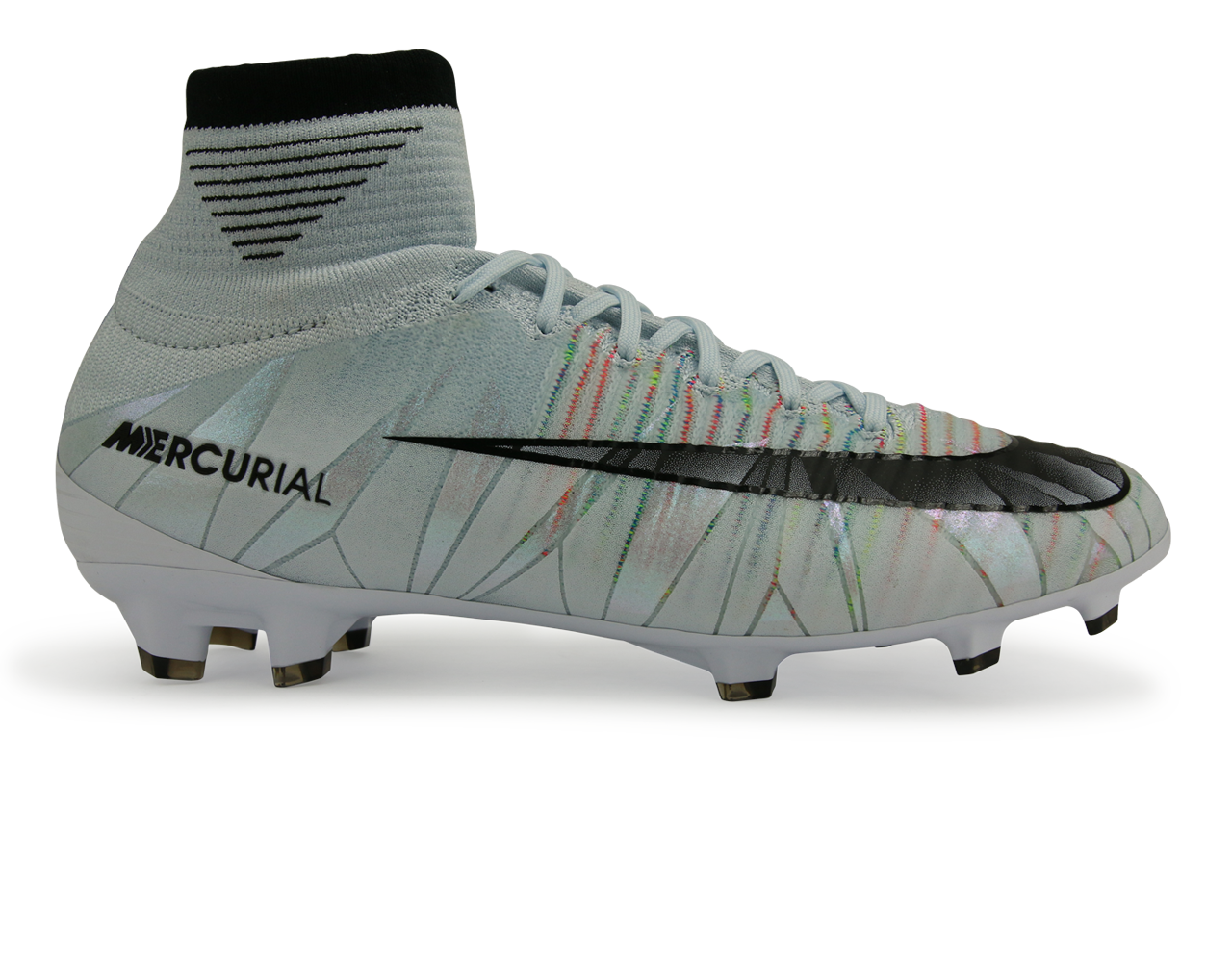 Nike Kids Mercurial Superfly V CR7 Dynamic Fit FG Blue Tint/Black/White