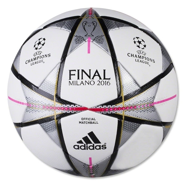 adidas Finale Milano Official Match Ball White/Black/Silver Metallic