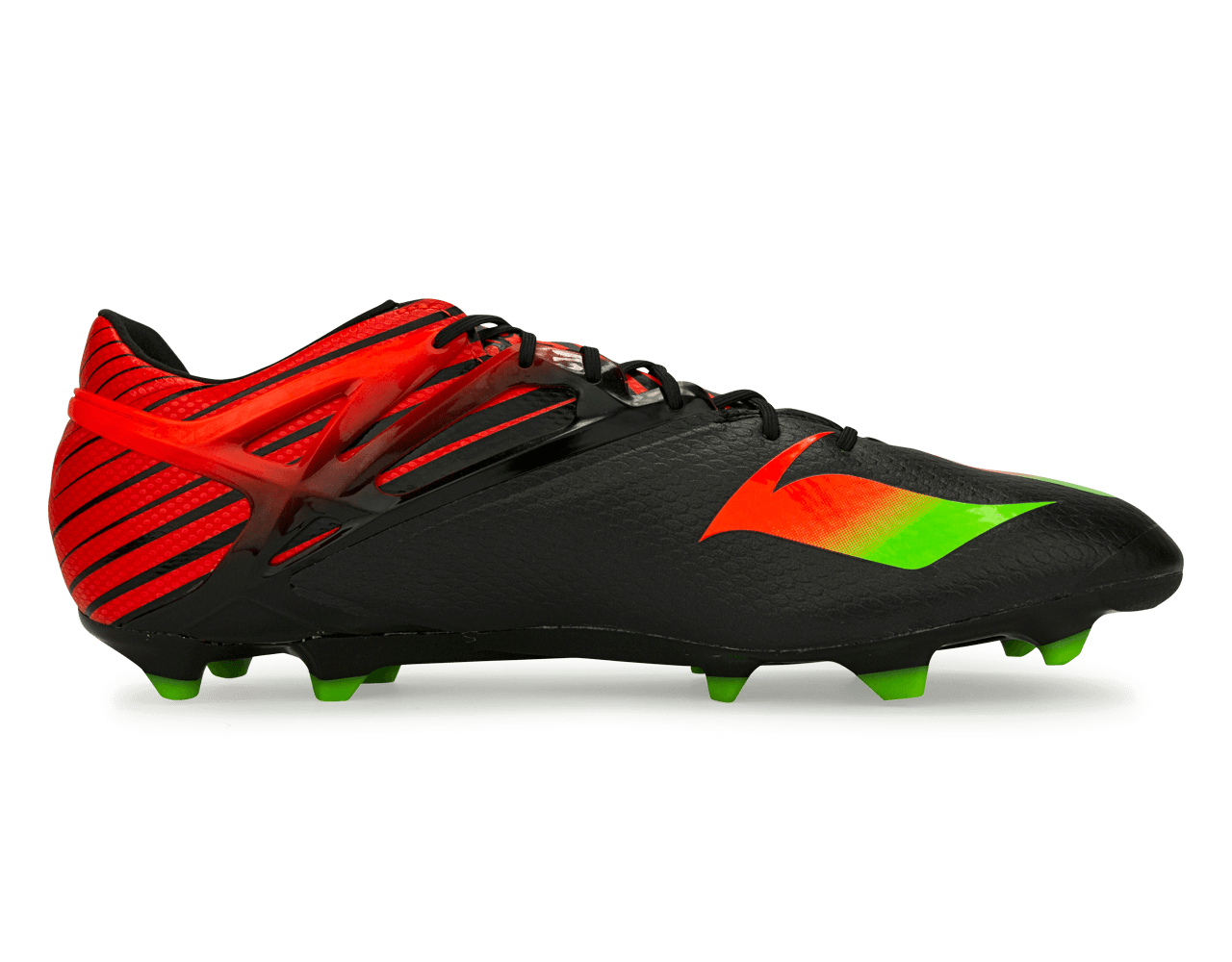 adidas Men's Messi 15.1 FG/AG Core Black/ Neon Green/Infrared