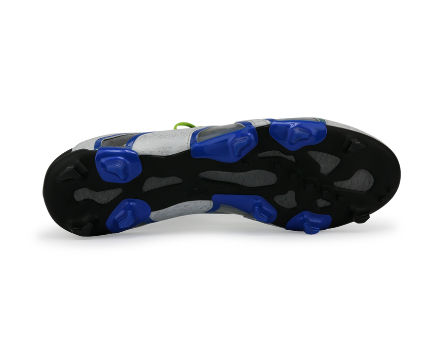 adidas Men's X 15 + SL FG/AG White/Core Black/Solar Slime