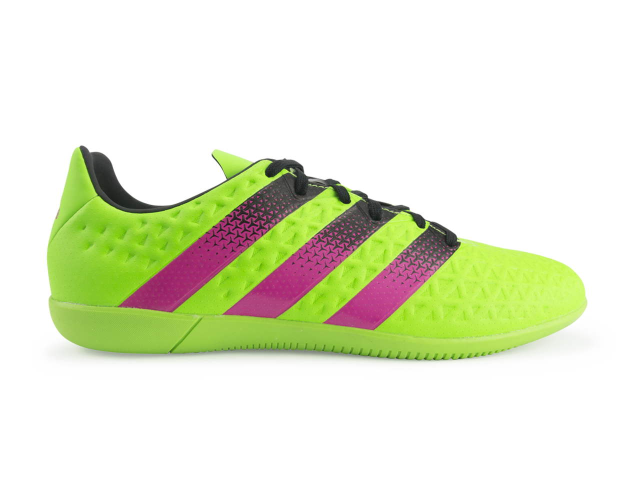 adidas Men's ACE 15.3 Indoor Soccer Shoes Solar Green/Shock Pink/Black