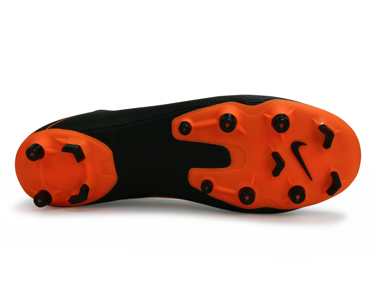 Nike Men's Mercurial Superfly VI Academy FG/MG Black/Total Orange