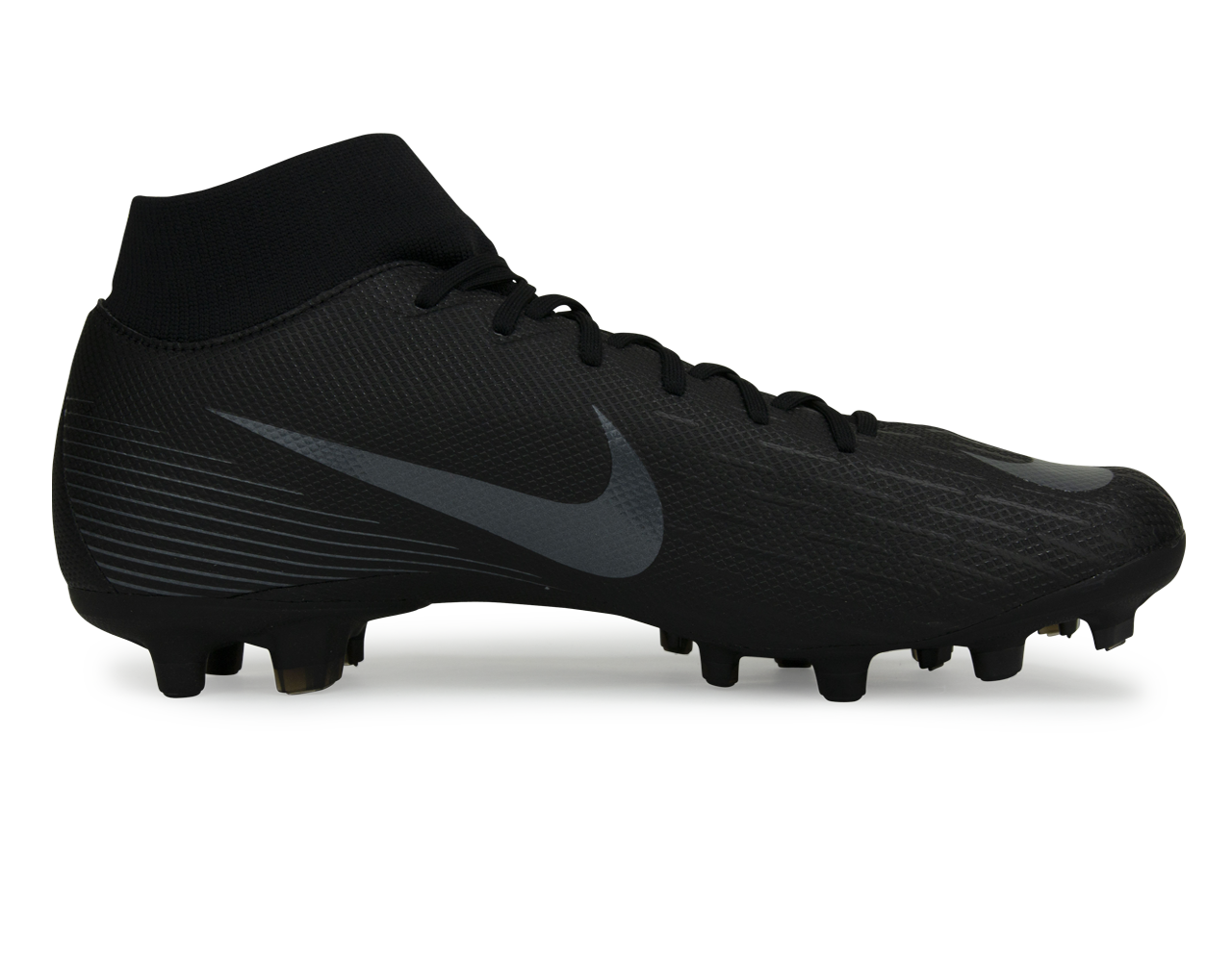 Nike Men's Mercurial Superfly 6 Academy FG/MG Black/Black