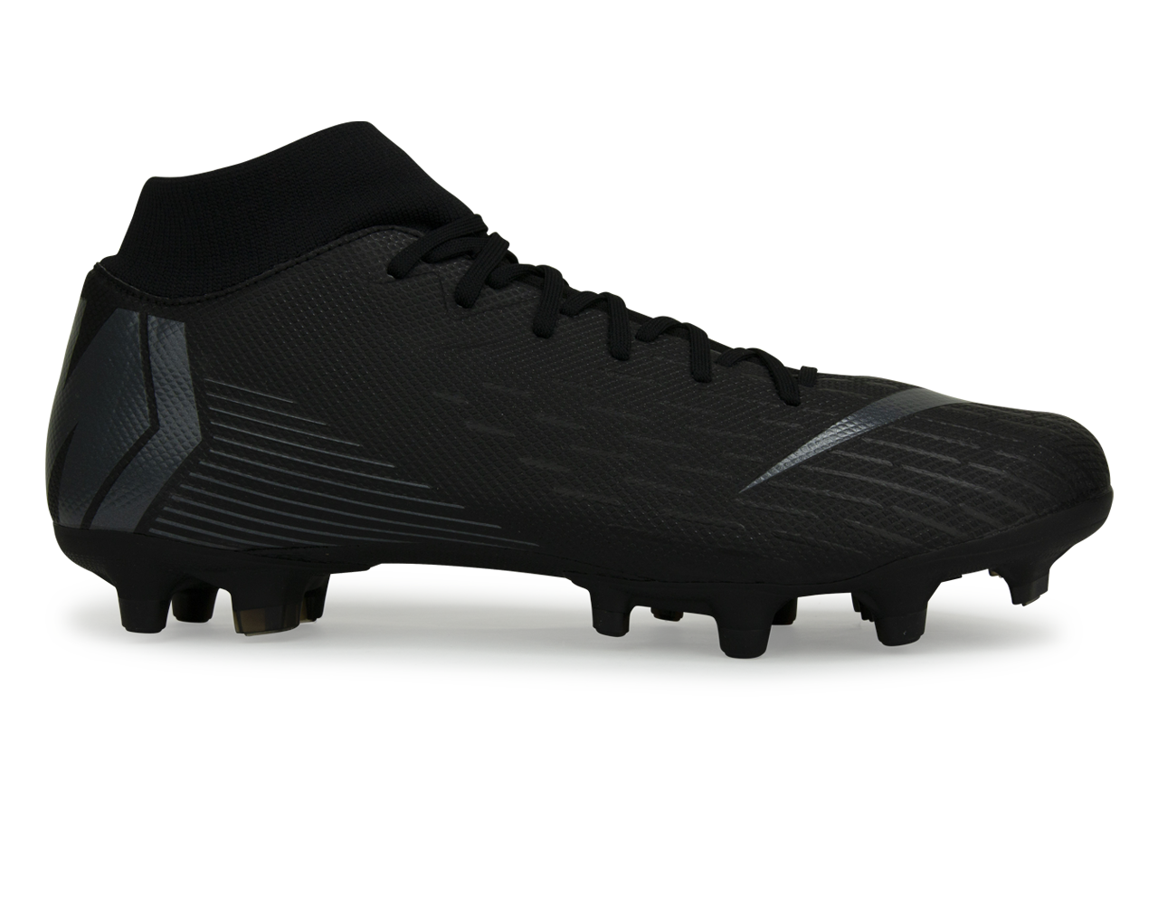 Nike Men's Mercurial Superfly 6 Academy FG/MG Black/Black