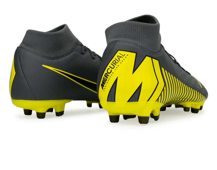 Nike Men's Mercurial Superfly Game Over Academy 6 FG/MG Dark Grey/Black