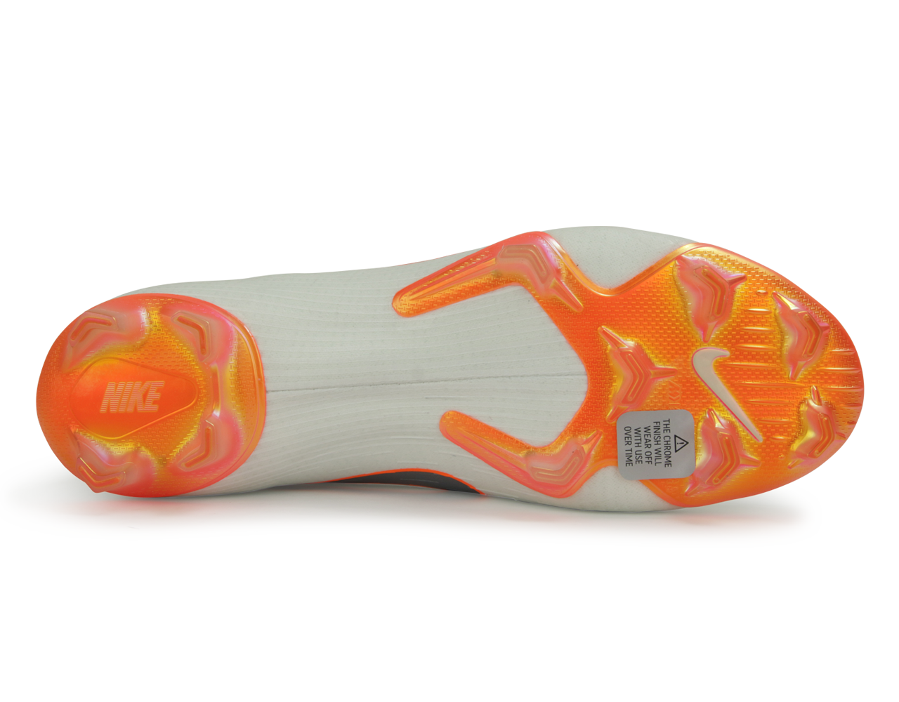 Nike Men's Mercurial Superfly 6 Elite FG White/Metalic Cool Grey/Total Orange