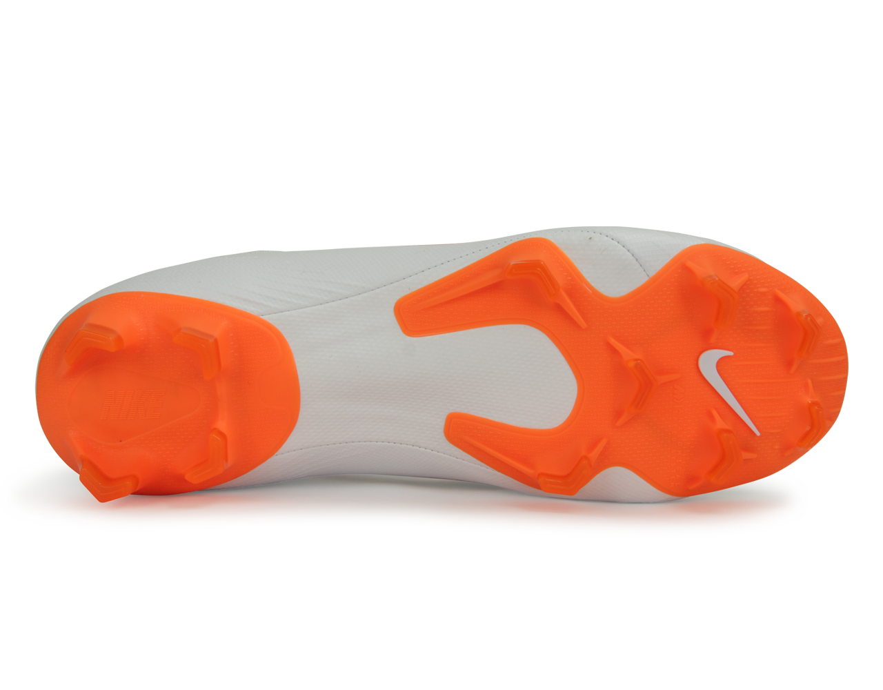 Nike Men's Mercurial Superfly 6 Pro FG White/Metalic Cool Grey/Total Orange