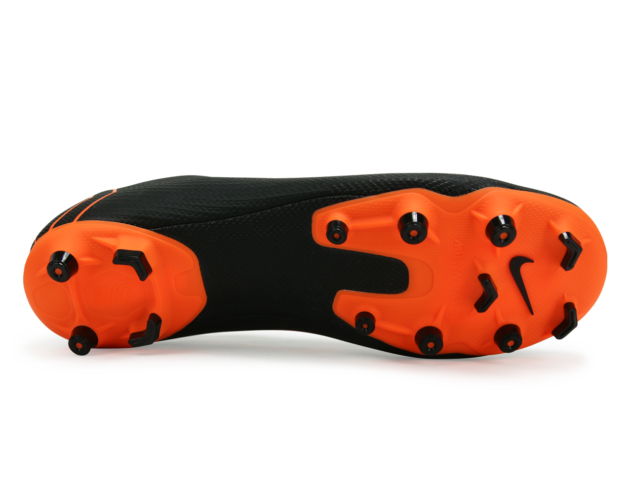 Nike Men's Mercurial Vapor 12 Academy FG/MG Black/Total Orange/White