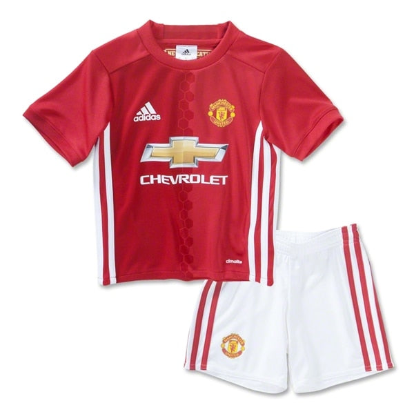 adidas Kids Manchester United 16/17 Home Minikit Real Red/White