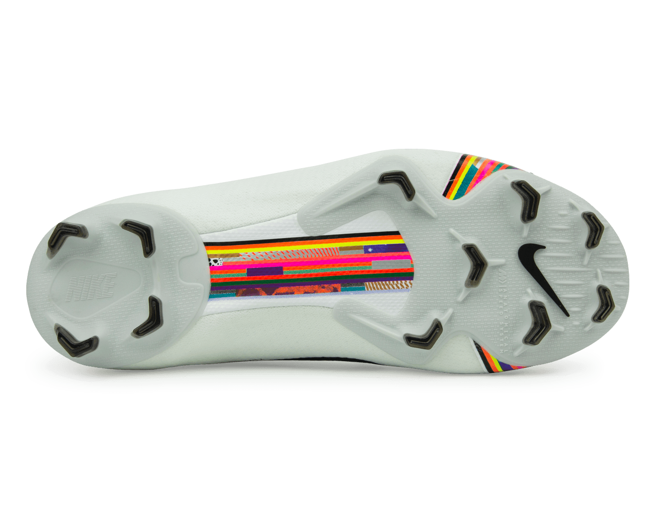 Nike Kids Mercurial Superfly 6 Elite FG White/Black/Pure Platinum