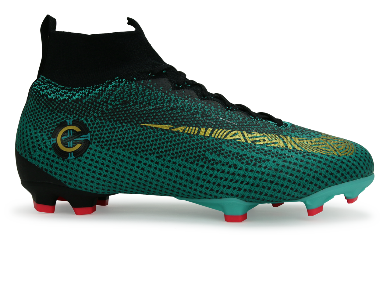 Nike Kids Superfly 6 CR7 Elite FG Clear Jade/Black/Hyper Turquoise