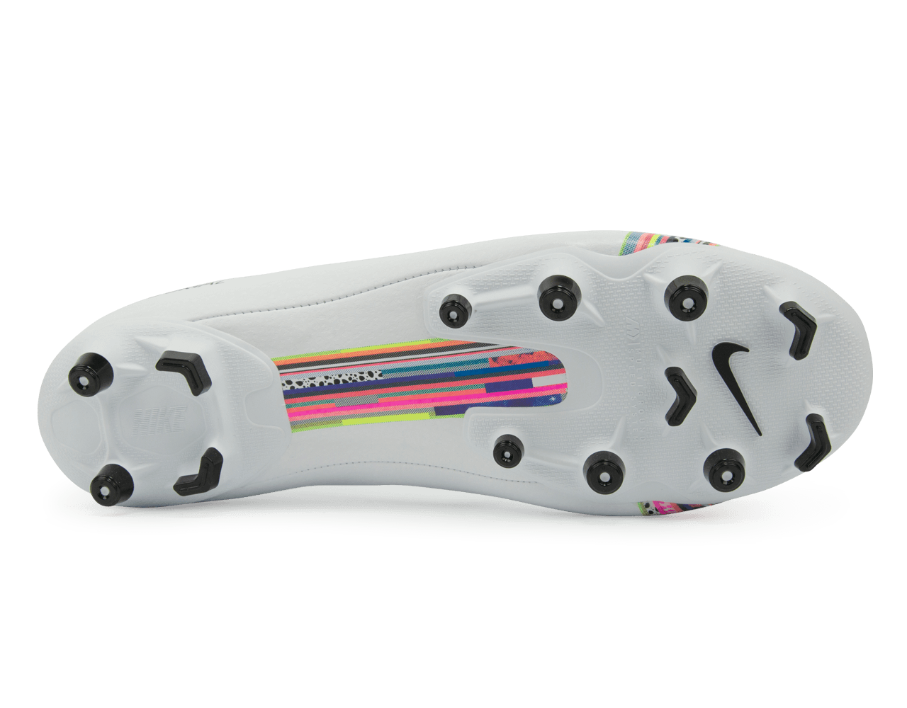 Nike Men's Mercurial Superfly 6 Academy CR7 MG White/Black/Pure Platinum