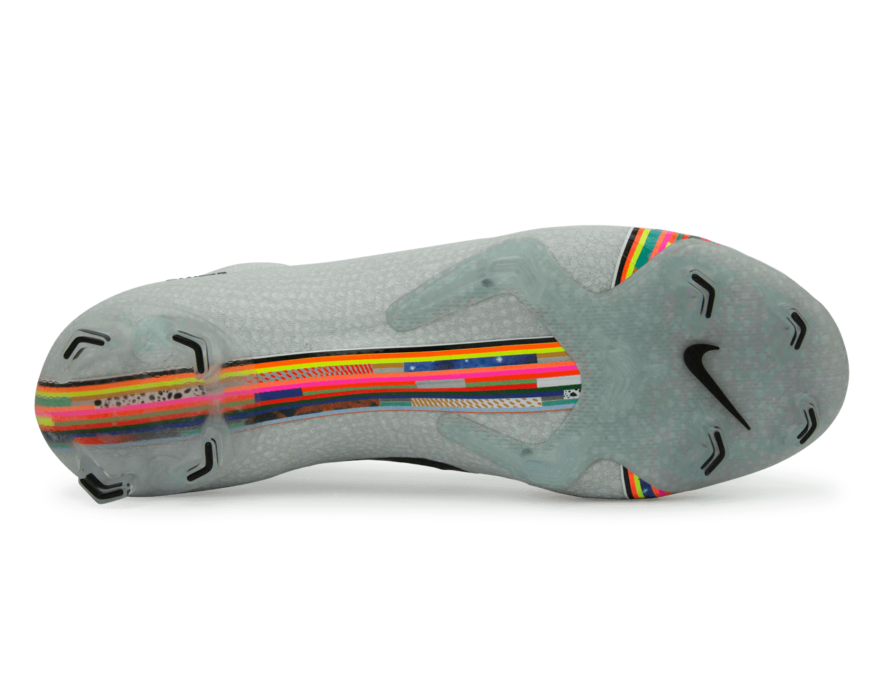 Nike Men's Mercurial Superfly 6 Elite FG White/Black/Pure Platinum