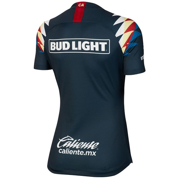 Nike Women's Club America 19/20 Away Jersey Armory Navy/Gym Red/Lemon Chiffon