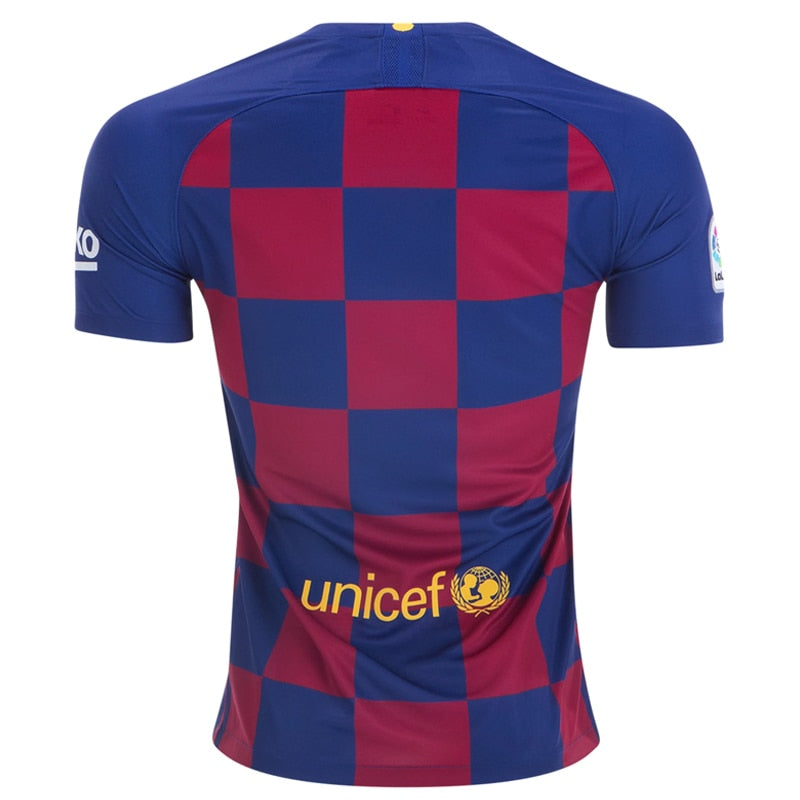 Nike Kids FC Barcelona 19/20 Home Jersey Deep Royal/Varsity Maize