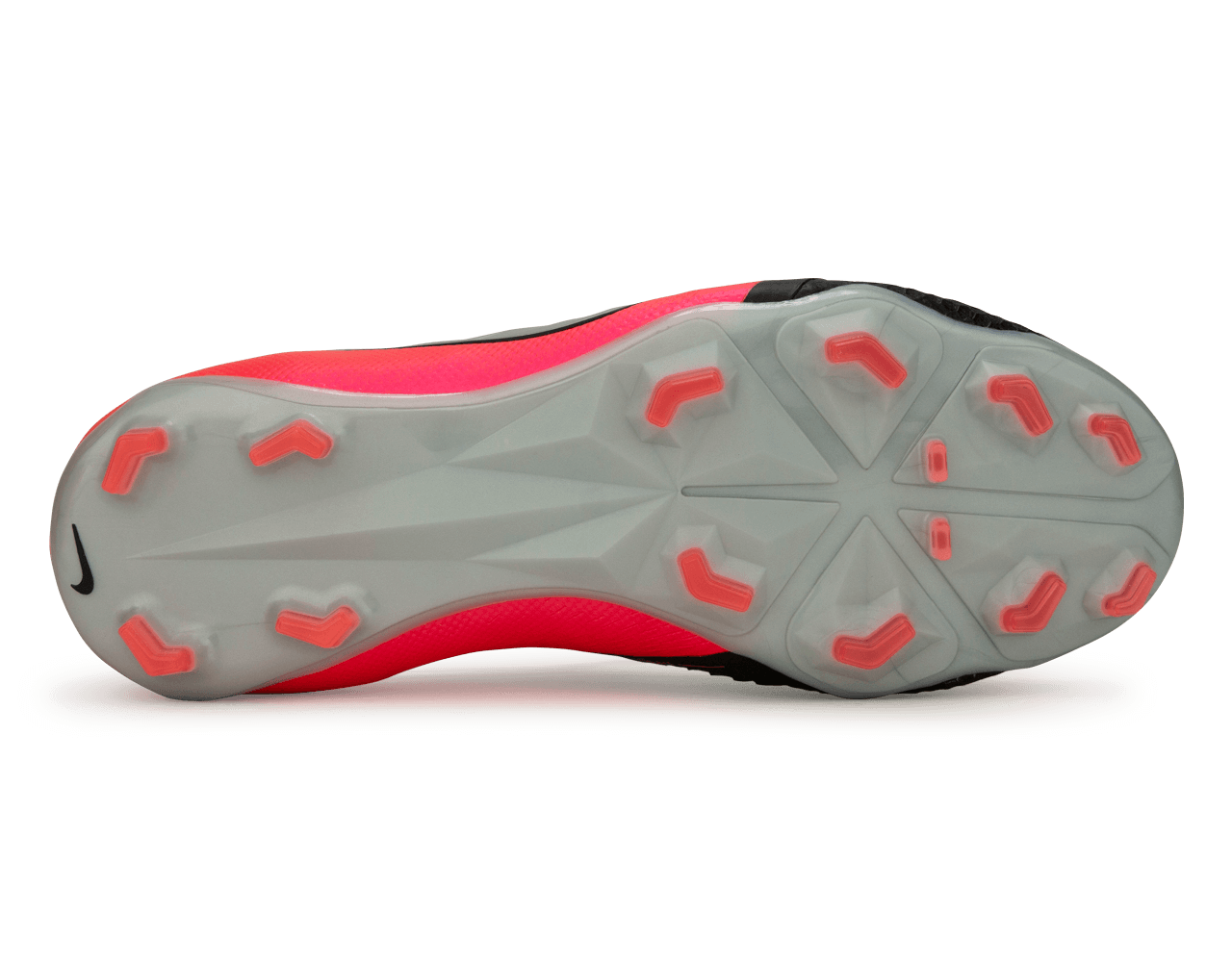 Nike Kids PhantomVNM Elite FG Laser CrimsonMetallic Silver/Black