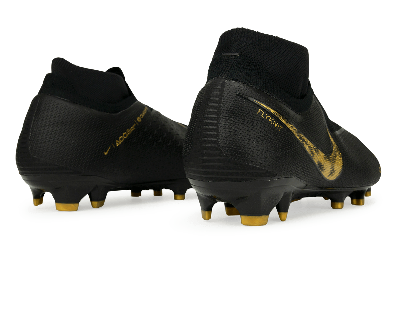 Nike Men's PhantomVSN Elite DF FG Black/Metalic Vivid Gold