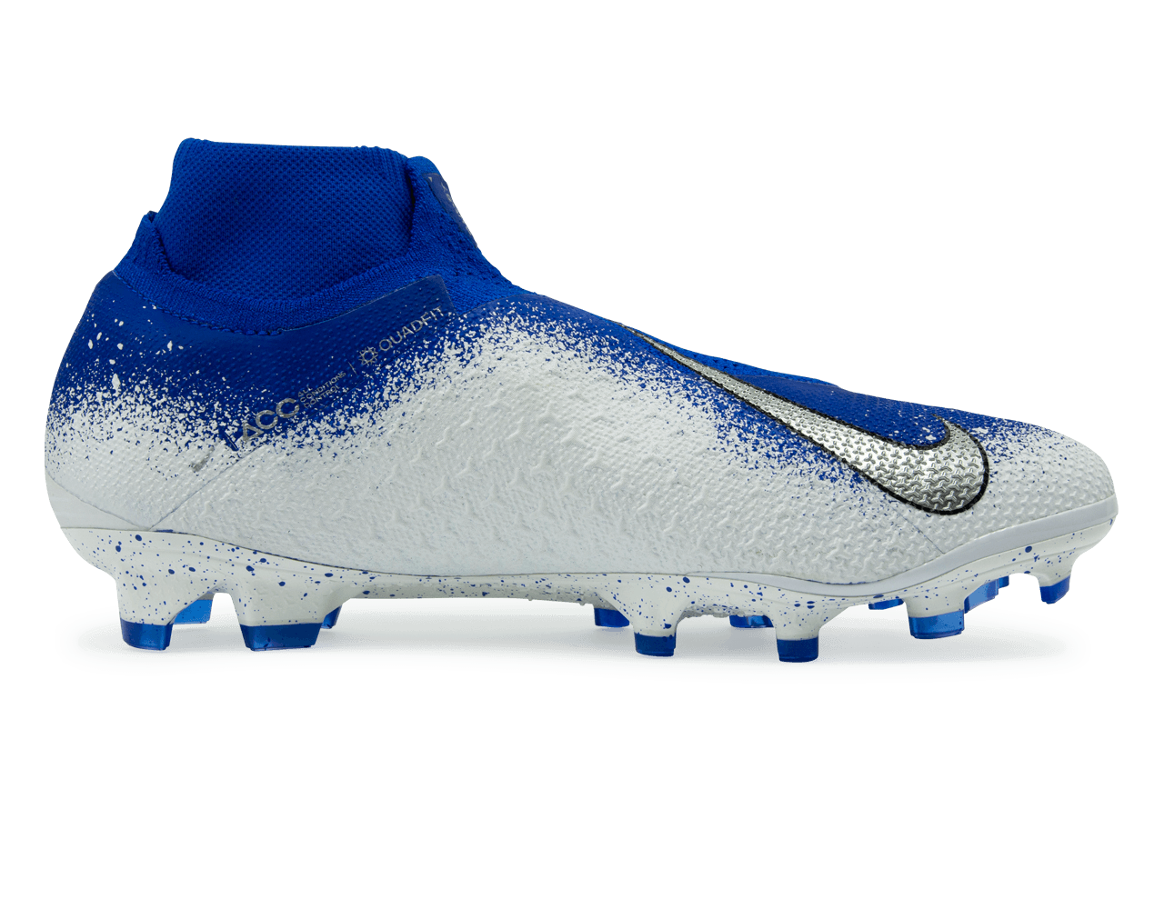 Nike Men's Phantom VSN Elite DF FG Racer Blue/Chrome/White